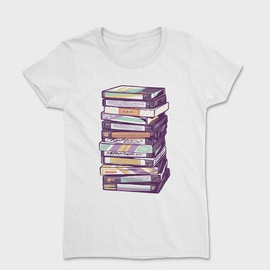 Vhs Tower, Women's T-Shirt