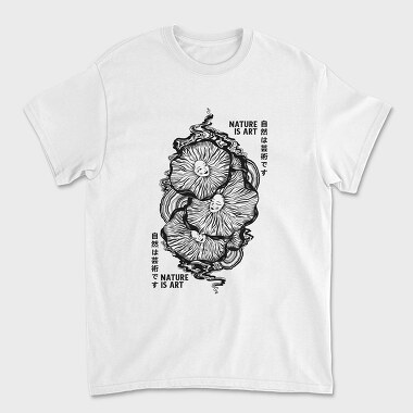 Fungi Nature Art, Unisex Men's T-Shirt