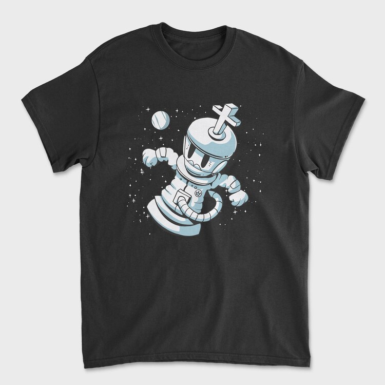 King Chess Cartoon, Unisex Men's T-Shirt
