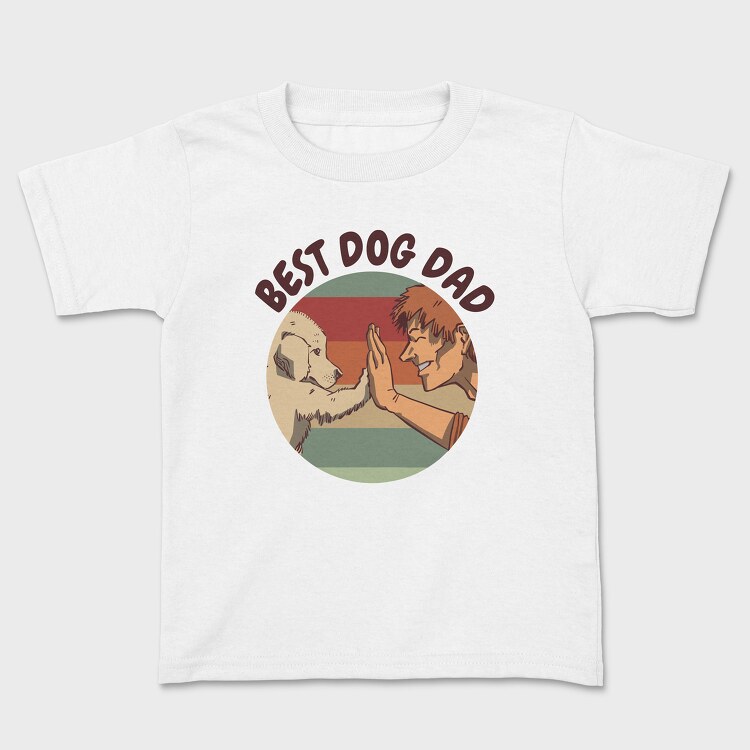 Best Dog Dad, Детска Тениска