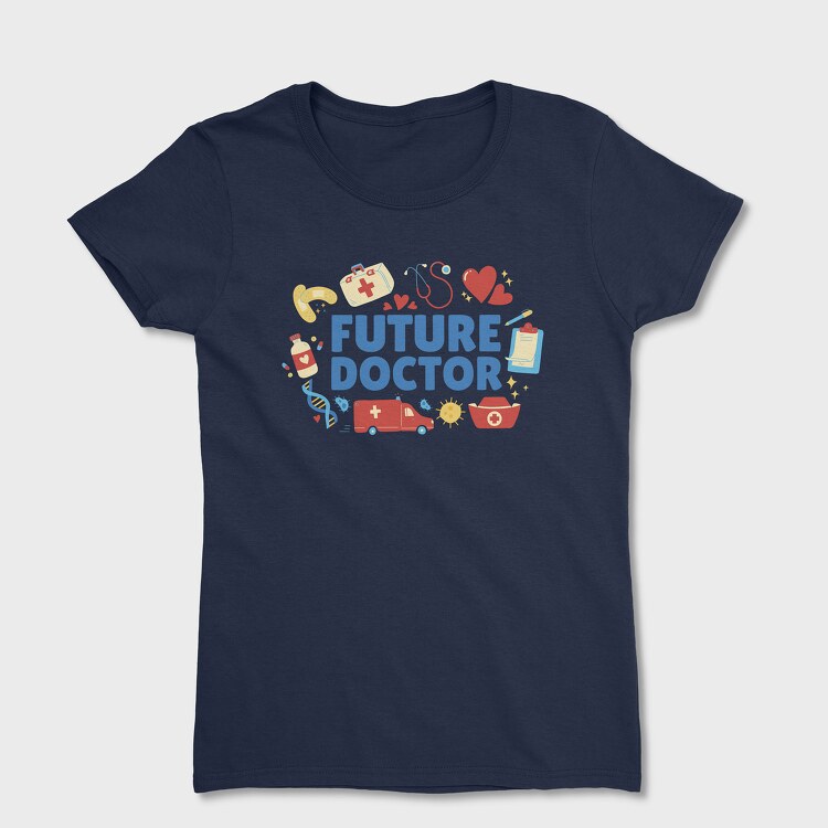 Future Doctor Quote, Women's T-Shirt