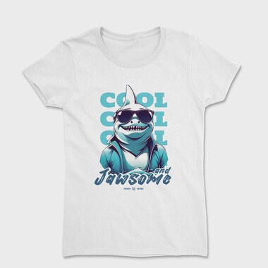 Women's T-Shirt, Cool Shark
