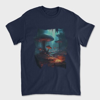 Futuristic Fungi, Unisex Men's T-Shirt