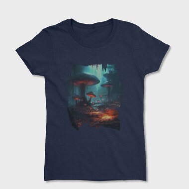 Futuristic Fungi, Women's T-Shirt