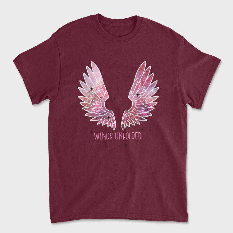 Galaxy Wings, Unisex Men's T-Shirt