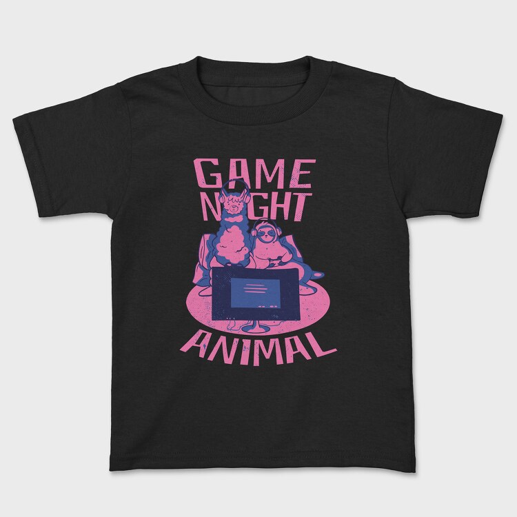 Game Night Animal, Детска Тениска