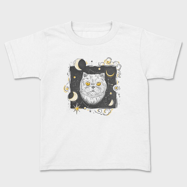 Cosmic White Cat, Детска Тениска