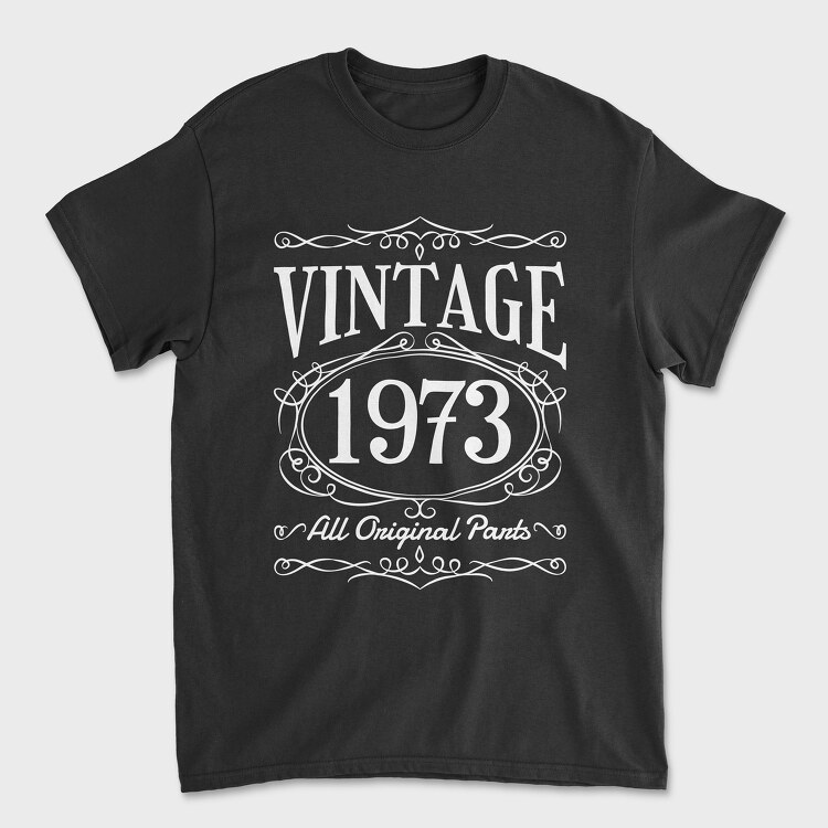 Vintage Birthday, Unisex Men's T-Shirt