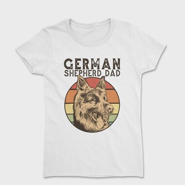 German Shepherd Dad, Women's T-Shirt