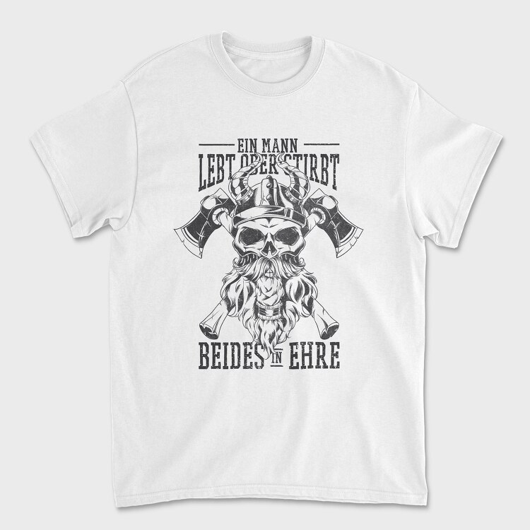 Skull Axes, Unisex Men's T-Shirt