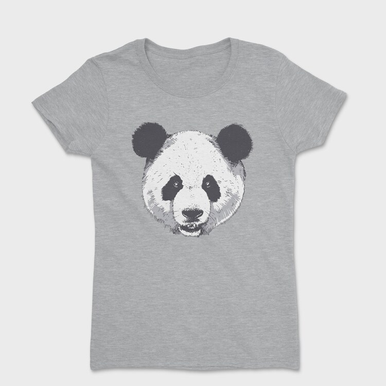 Panda Head, Women's T-Shirt