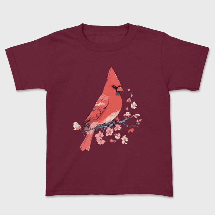 Bird Blossom, Kids' T-Shirt
