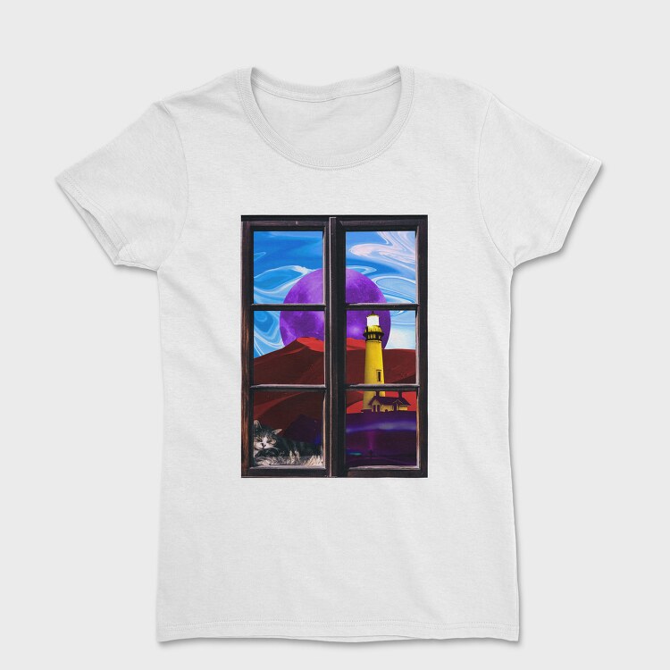 Landscape Window, Women's T-Shirt
