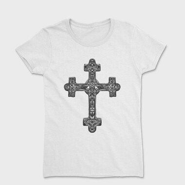 Germanic Cross Handdrawn, Women's T-Shirt
