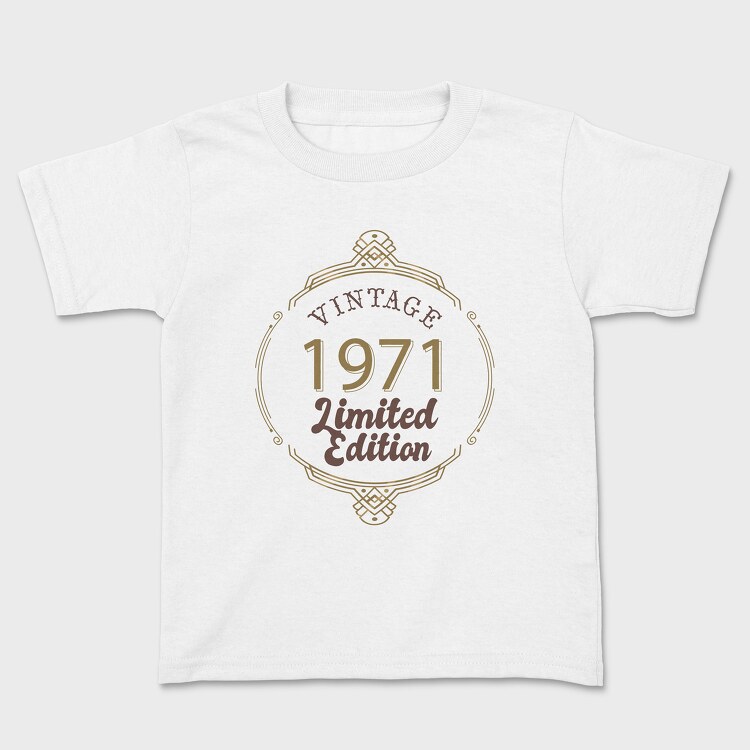 Vintage Limited Edition, Детска Тениска
