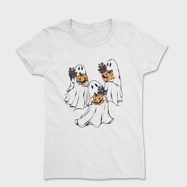 Ghosts Halloween, Women's T-Shirt