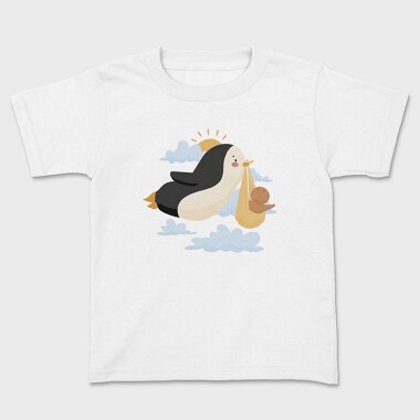 Penguin With a Baby, Детска Тениска