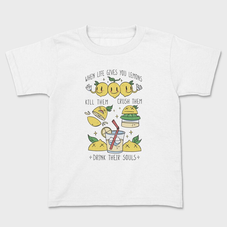Lemons Life Joke, Kids' T-Shirt