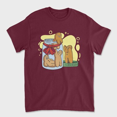 Ginger Cookie Escape Jar, Unisex Men's T-Shirt