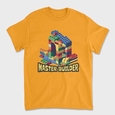 Blocks Builder Master, Unisex Men's T-Shirt