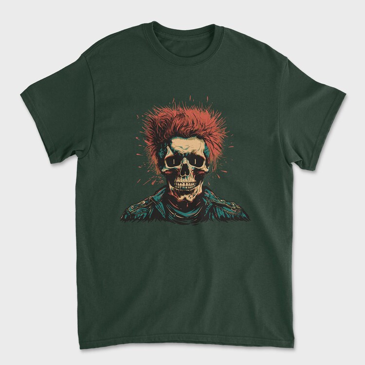 Skull Punk, Unisex Men's T-Shirt