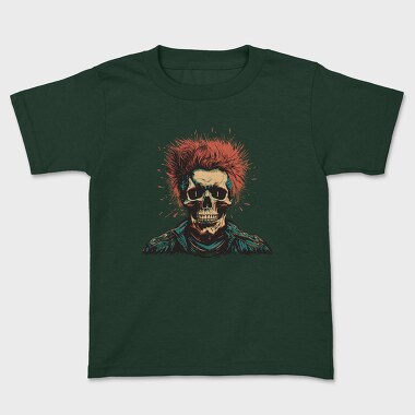 Skull Punk, Kids' T-Shirt