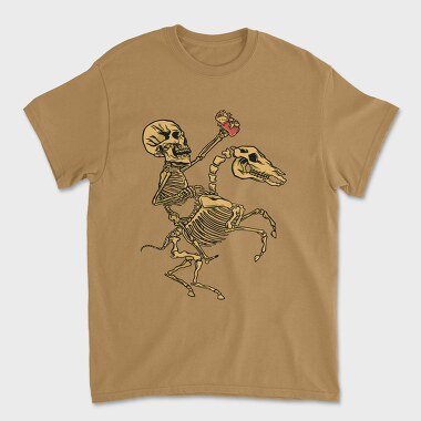 Skull Riding, Unisex Men's T-Shirt