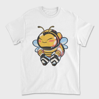 Unisex Men's T-Shirt, Cute Bee