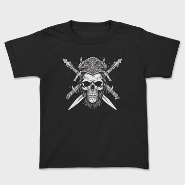 Skull Sword, Kids' T-Shirt