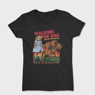 Girl With Three Head Dog, Women's T-Shirt