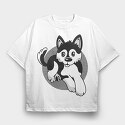Cute Devil Cat, Kids' T-Shirt