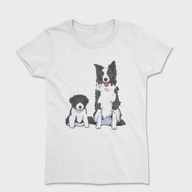 Border Collie Puppy Dog, Women's T-Shirt