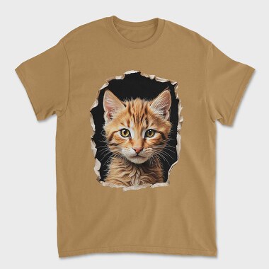 Cute Kitty, Unisex Men's T-Shirt