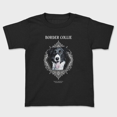 Border Collie, Kids' T-Shirt