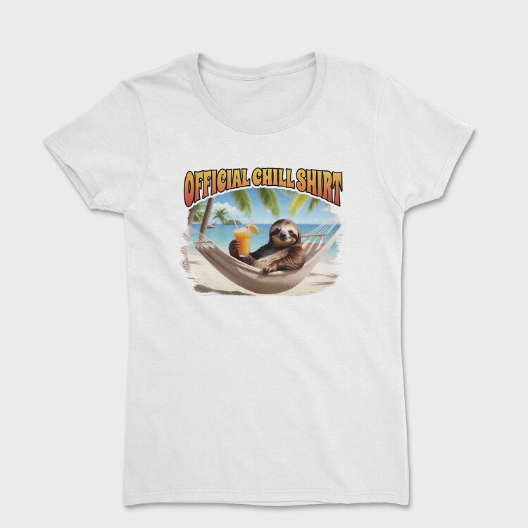 Sloth Chill Shirt, Women's T-Shirt