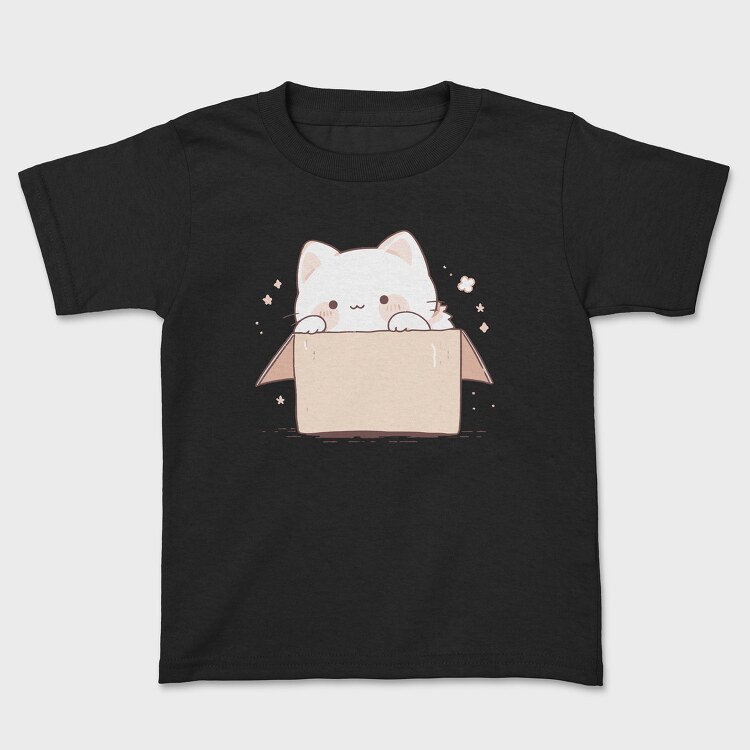 Cute Little Cat Box, Детска Тениска