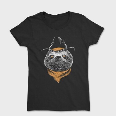 Sloth Cowboy Color, Women's T-Shirt