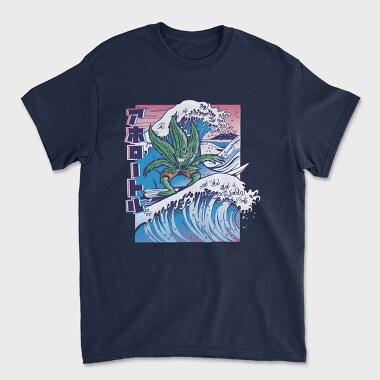 Унисекс Мъжка Тениска, Weed Leaf Surf