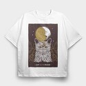 Lion Night Stars, Unisex Men's T-Shirt