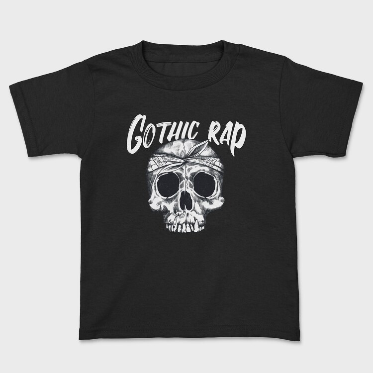 Gothic Rap Skull, Детска Тениска