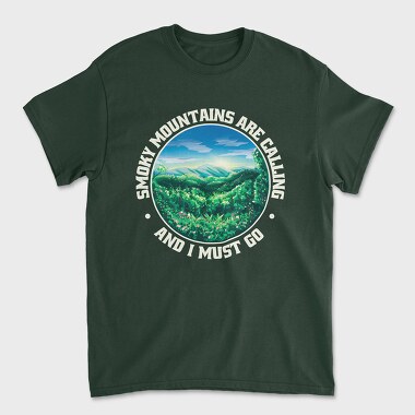 Smoky Mountains Are Calling, Unisex Men's T-Shirt