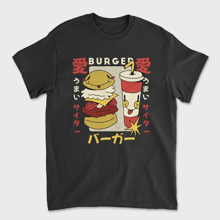 Burger Soda, Unisex Men's T-Shirt