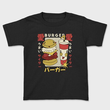 Burger Soda, Kids' T-Shirt