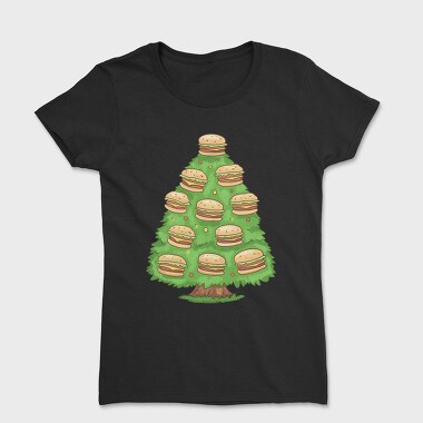 Burger Tree, Women's T-Shirt