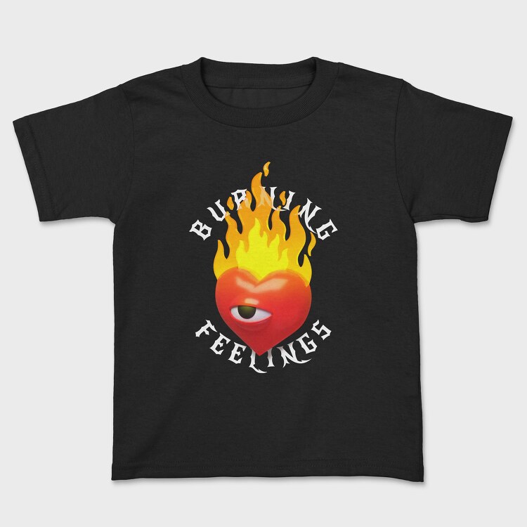 Burning Feelings Heart, Детска Тениска