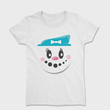Snow Man Face 3, Women's T-Shirt