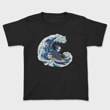Grim Reaper Surfing, Kids' T-Shirt