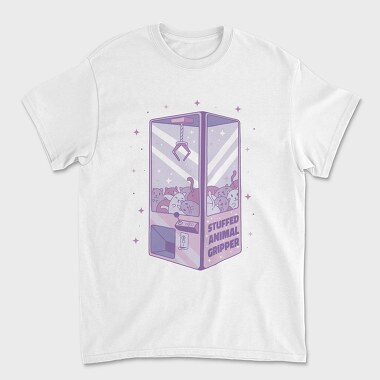 Unisex Men's T-Shirt, Gripping Machine