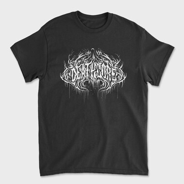 Deathcore Lettering, Unisex Men's T-Shirt