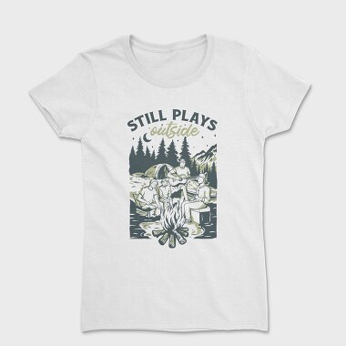 Camping With Friends, Women's T-Shirt